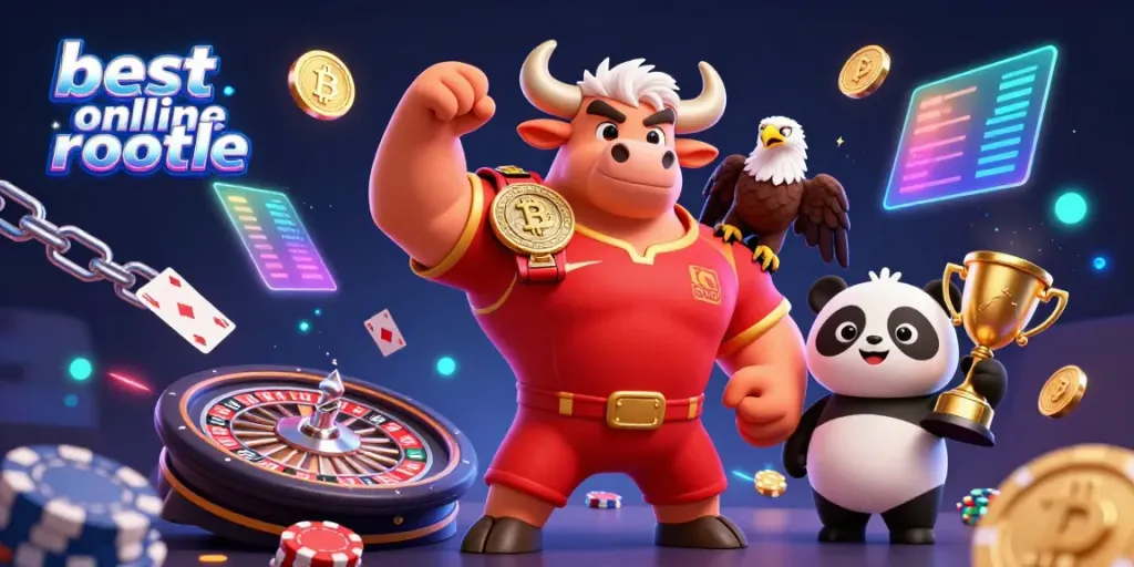 Engage with the best online roulette scene showcasing vibrant characters and dynamic casino elements.